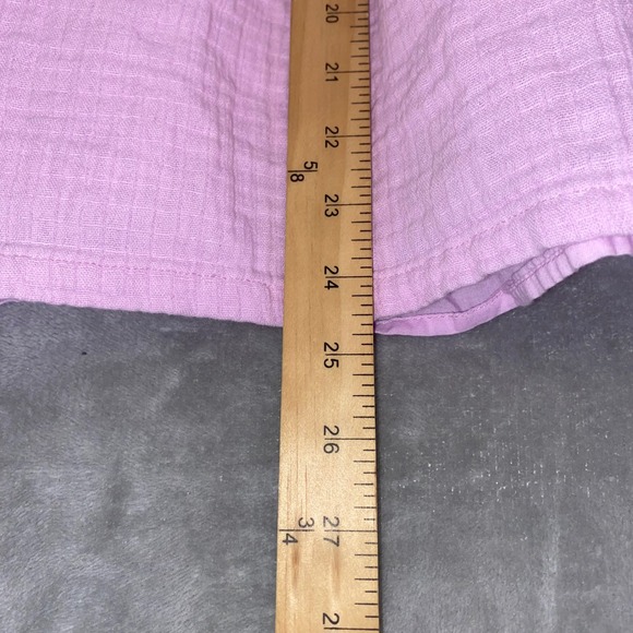 Shabby Chic Girls Lavender Muslin Pinafore Dress Size 6 - Picture 4 of 8